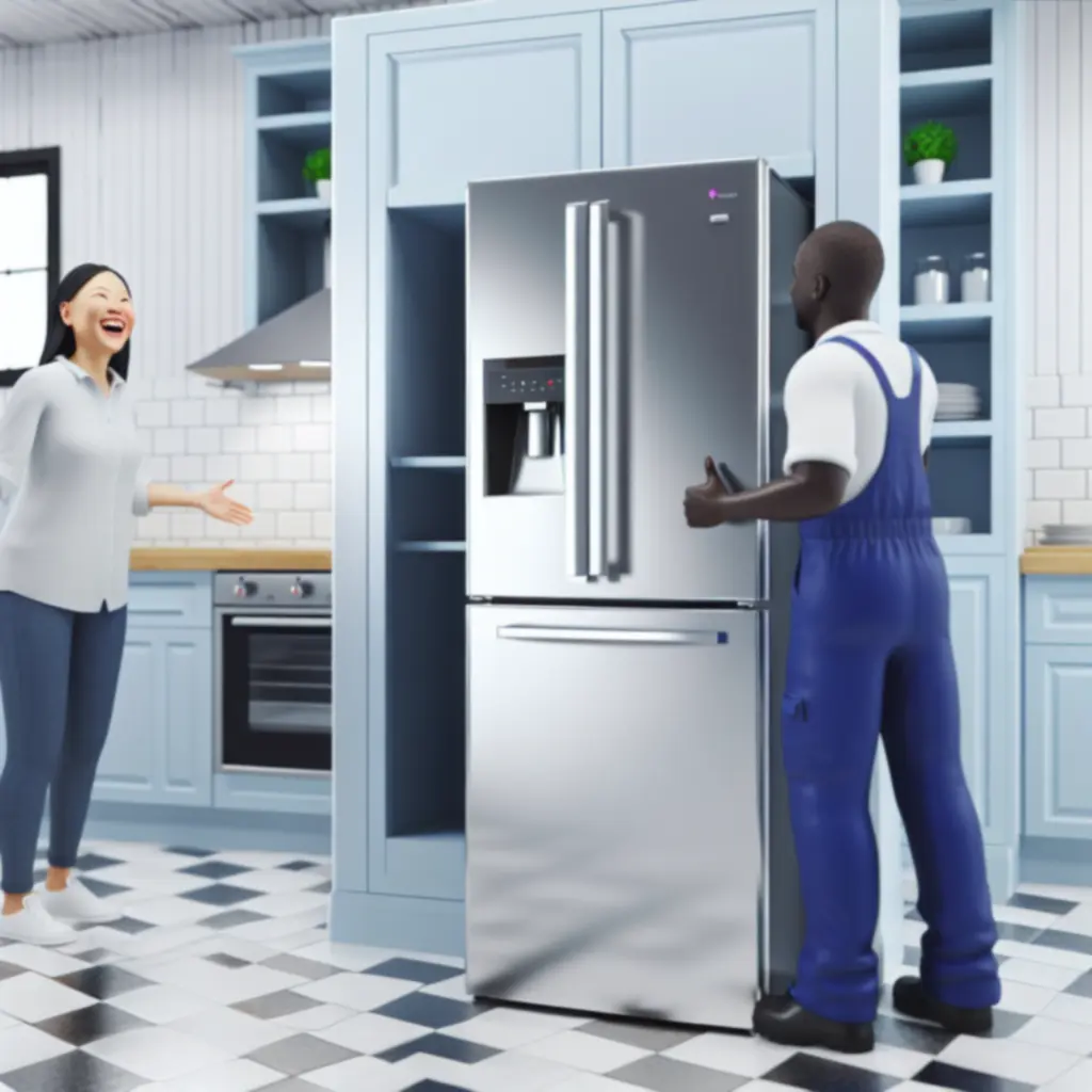 Naprawiona lodówka u klienta BestDealsHubb