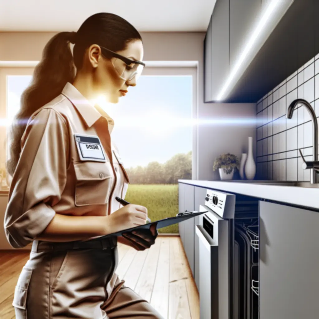 Anna Nowak – Technik AGD testująca zmywarkę